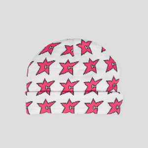 Carpet Company C-Star Beanie - White / Pink