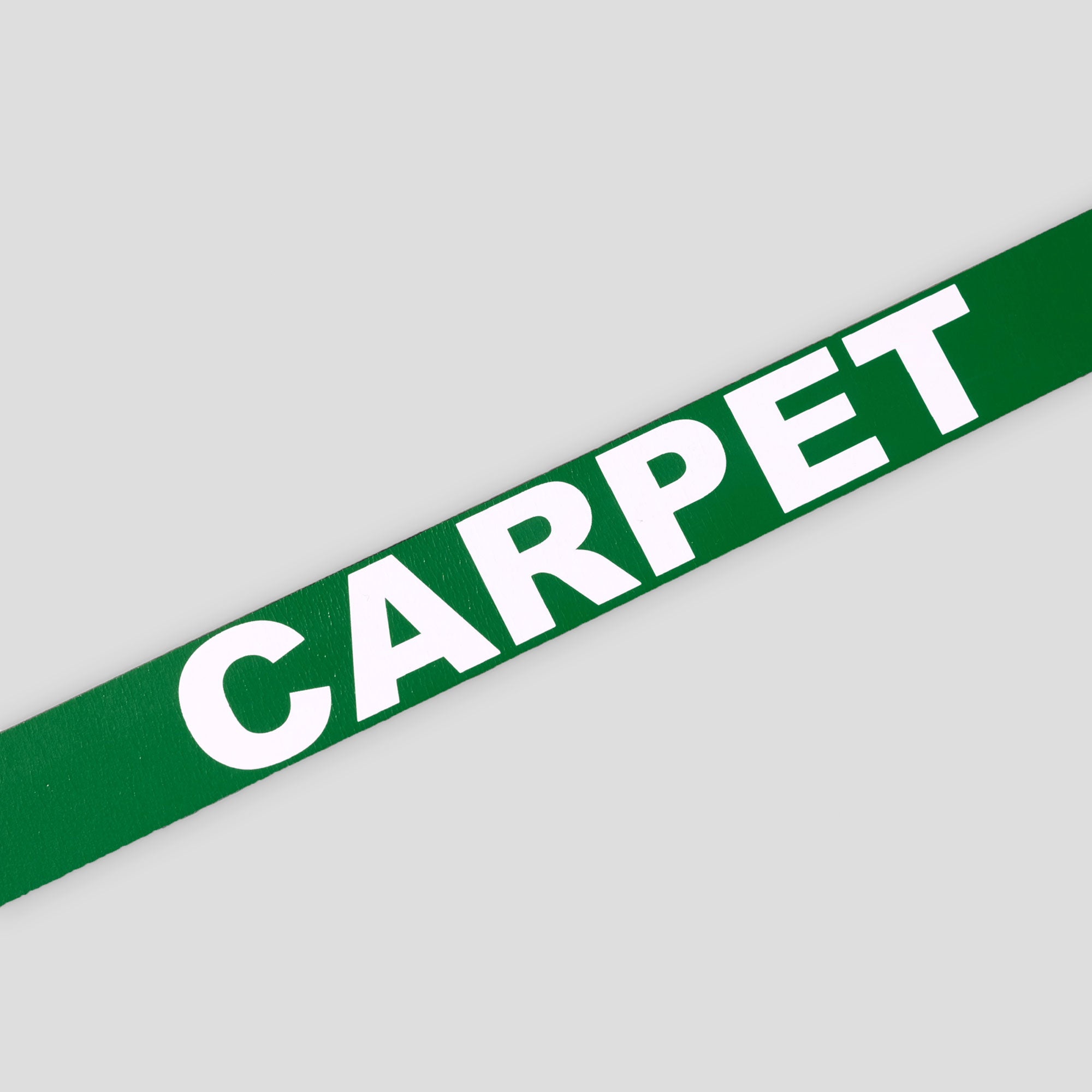 Carpet Company Bizarro Leather Belt - Green