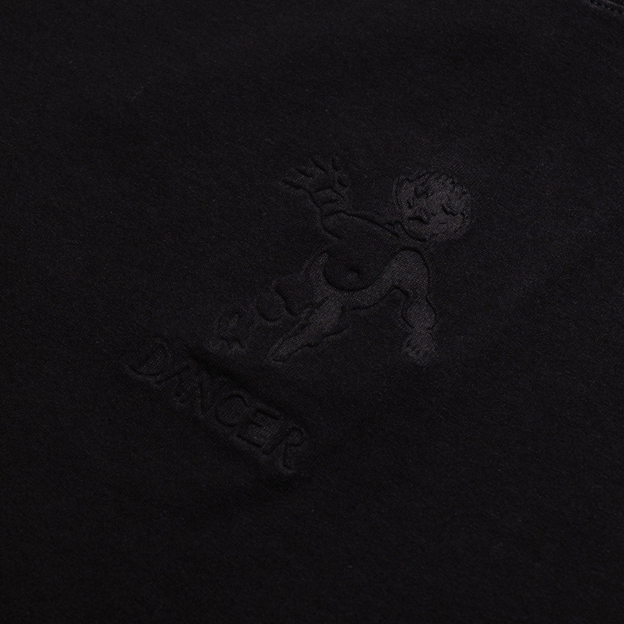 Dancer OG Embossed Logo T-Shirt - Black