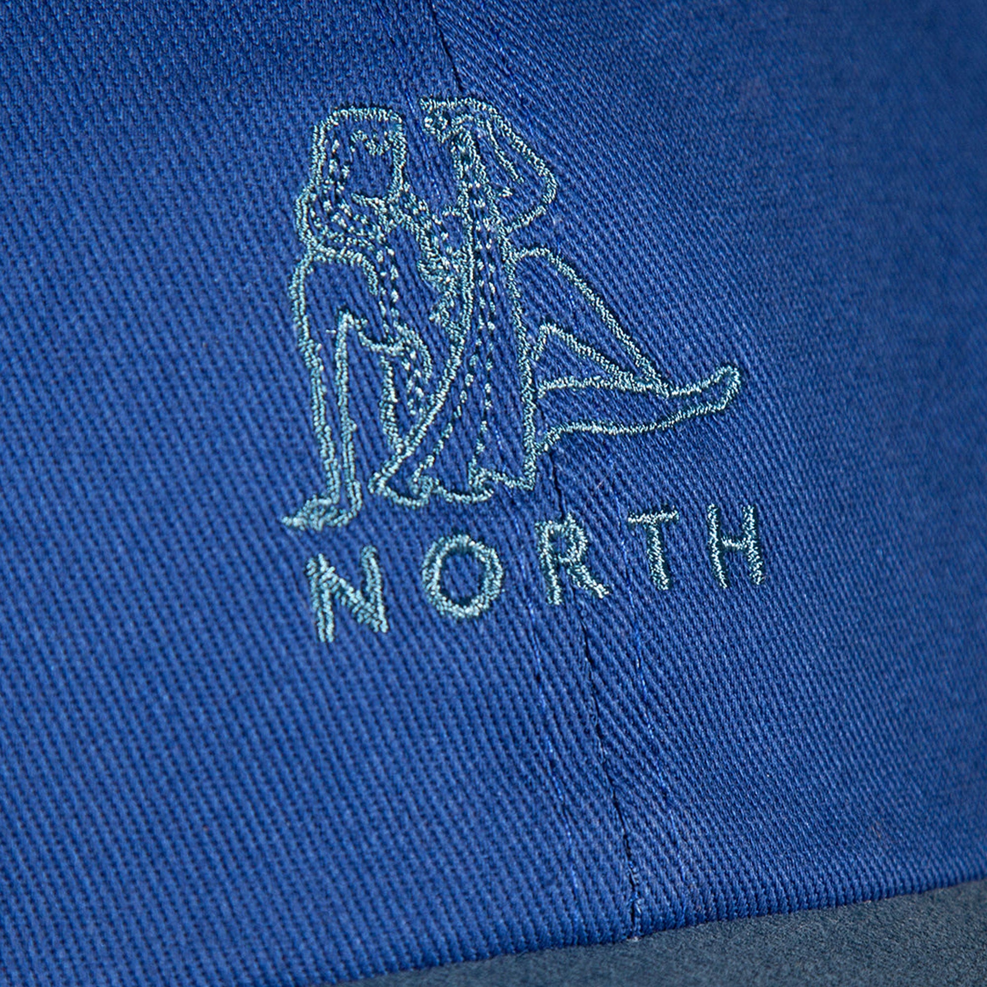 North Zodiac Logo Cap - Blue / Light Navy