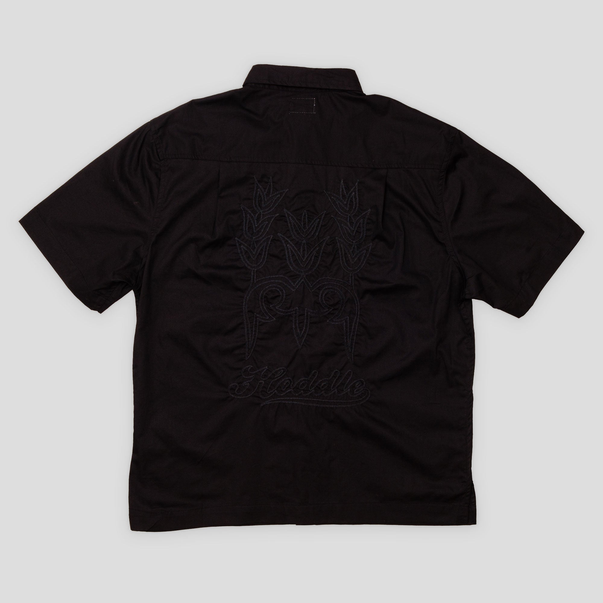 Hoddle Cheval Short-sleeve Shirt - Black