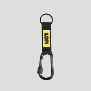Lo-Fi Carabiner Key Chain - Black