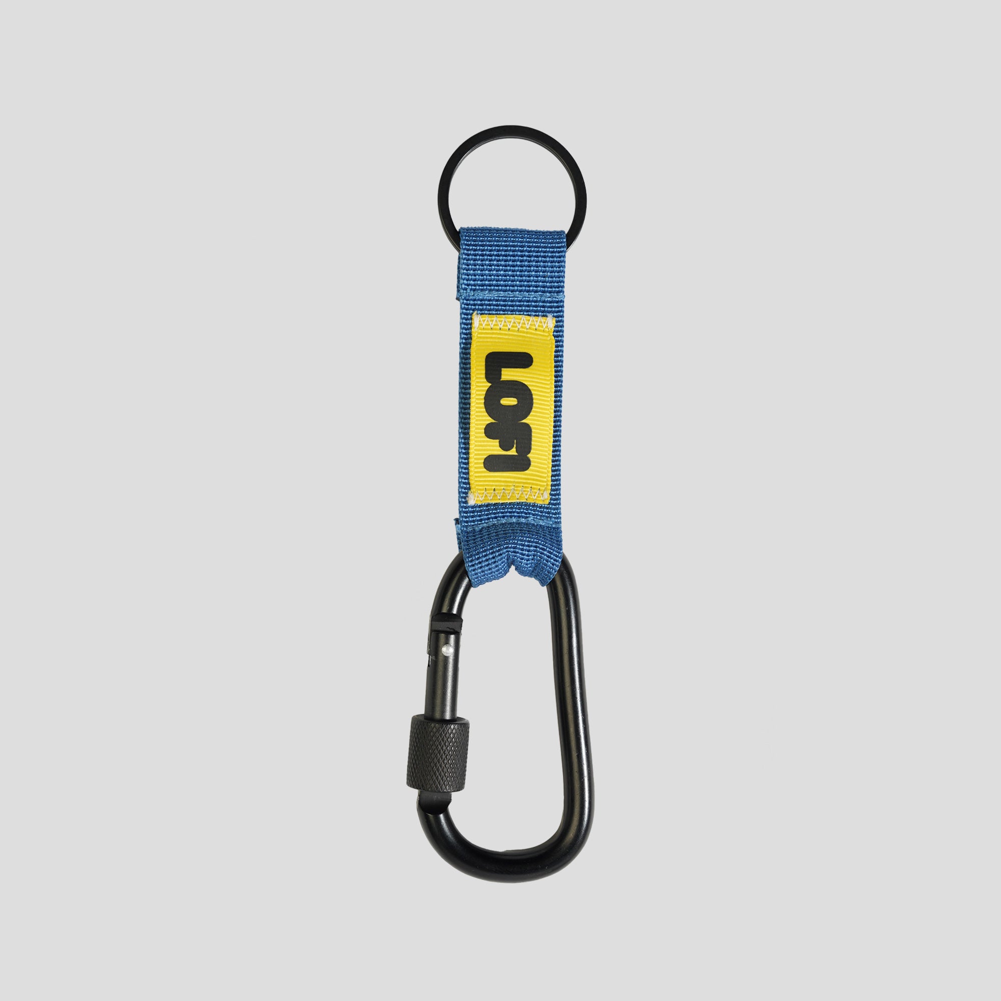 Lo-Fi Carabiner Key Chain - Blue