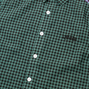 Hoddle Tours Short-sleeve Shirt - Blue / Green Check