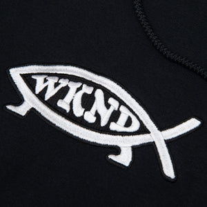 WKND Evo Fish Hoodie - Black
