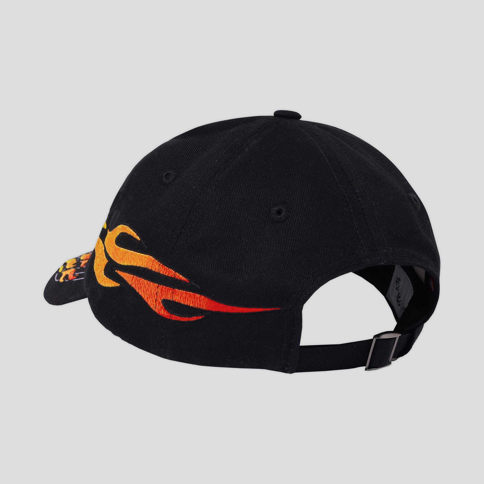 Cash Only Racing Flame Cap - Black