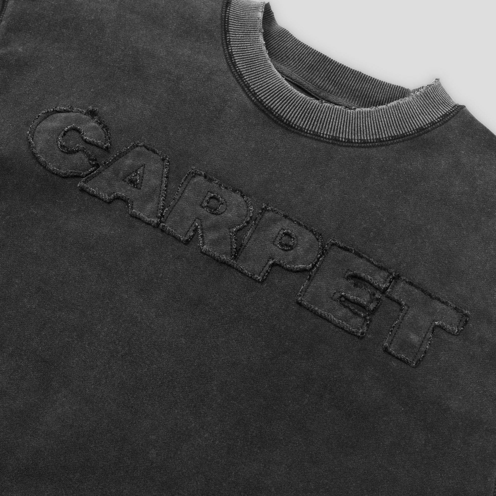 Carpet Company Freyed Sweater - Black