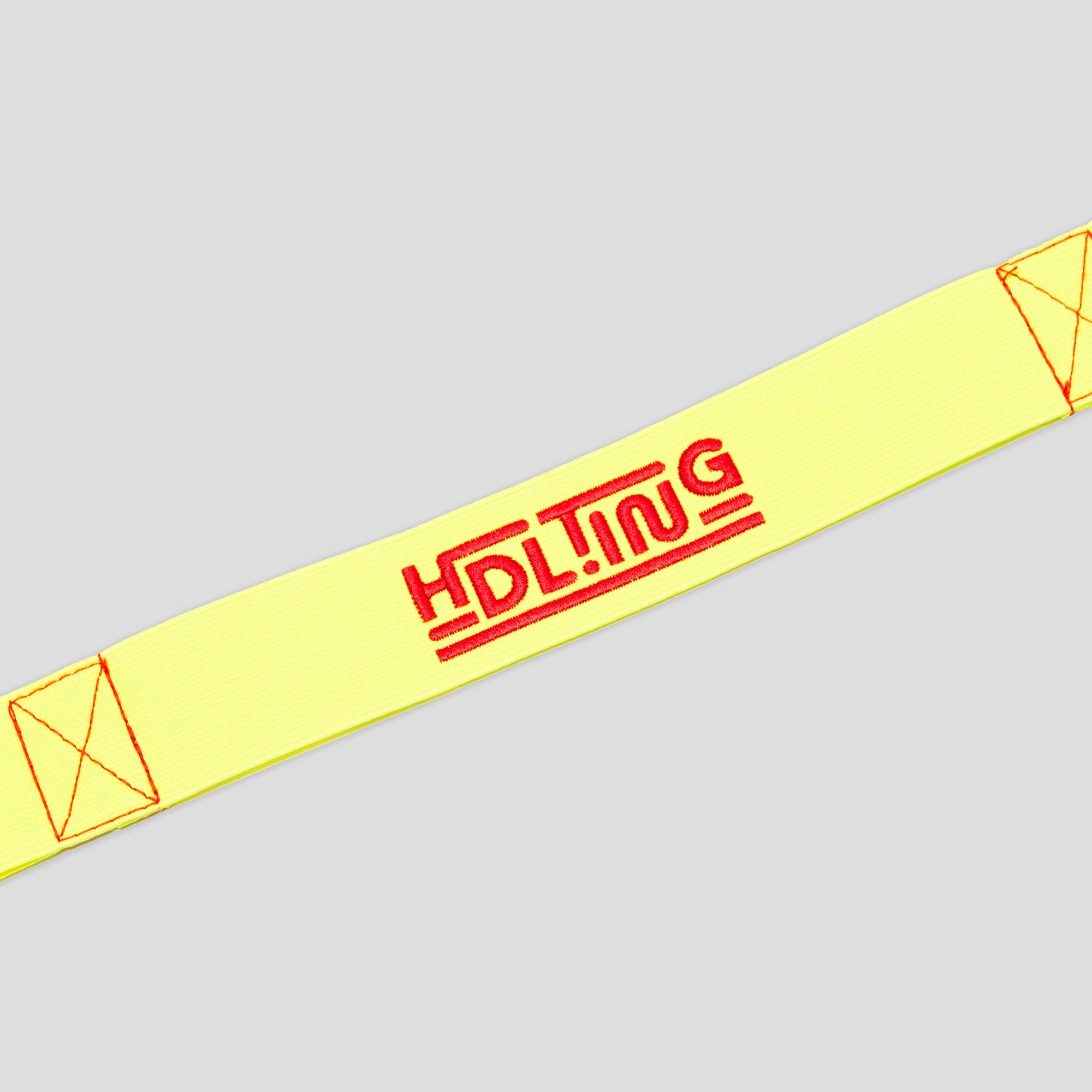 Slingting & Hoddle Skateboard Sling - Hi-Vis Yellow / Red