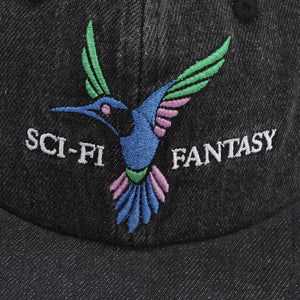 Sci-Fi Fantasy Humming Bird Hat - Black