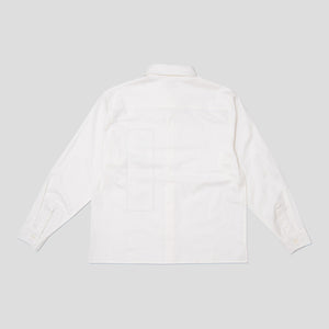 Hoddle Butterfly Oxford Shirt - White