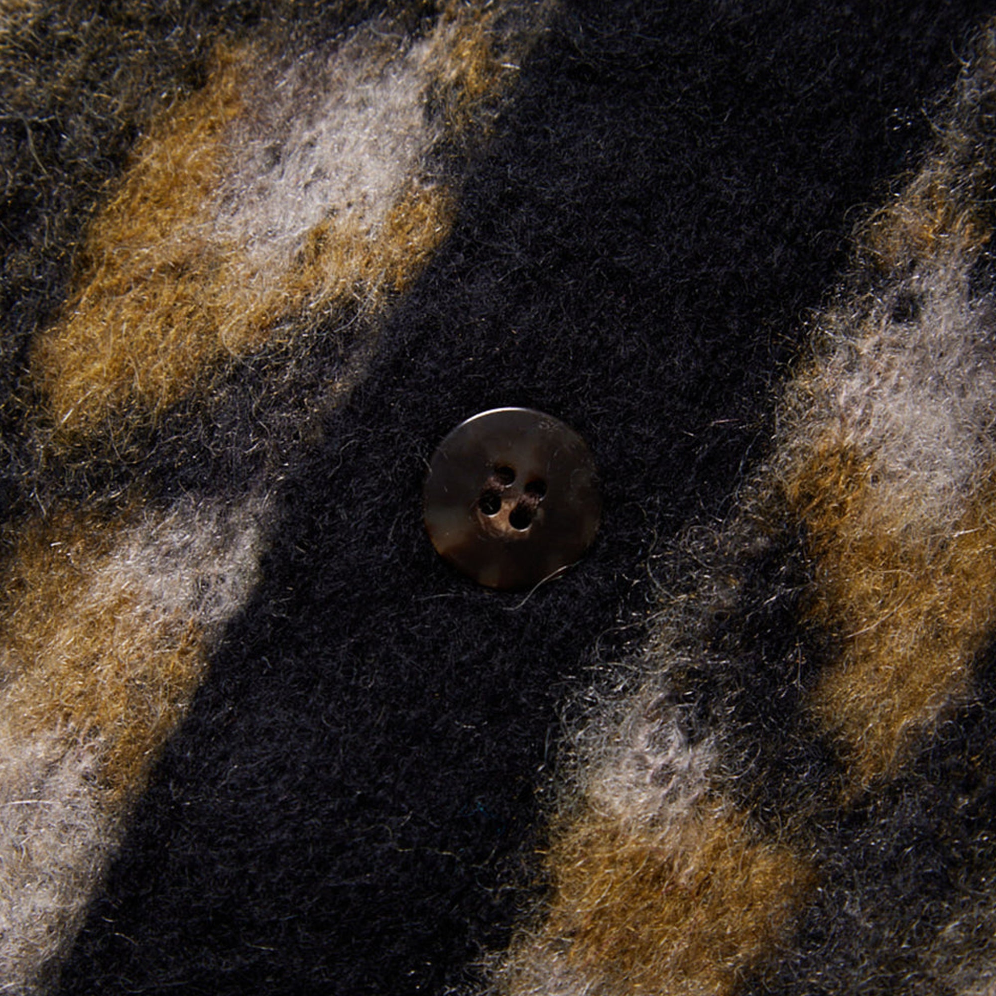 Evisen Skull Camo Cardigan - Black – Pass~Port