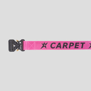 Carpet Company Woven Belt -Pink