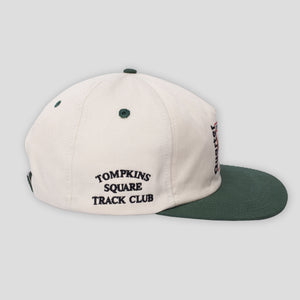 Quartersnacks Party Cap - Cream / Green