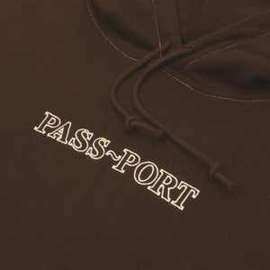 Pass~Port Official Organic Hoodie - Bark