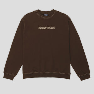 Pass~Port Official Organic Sweater - Bark