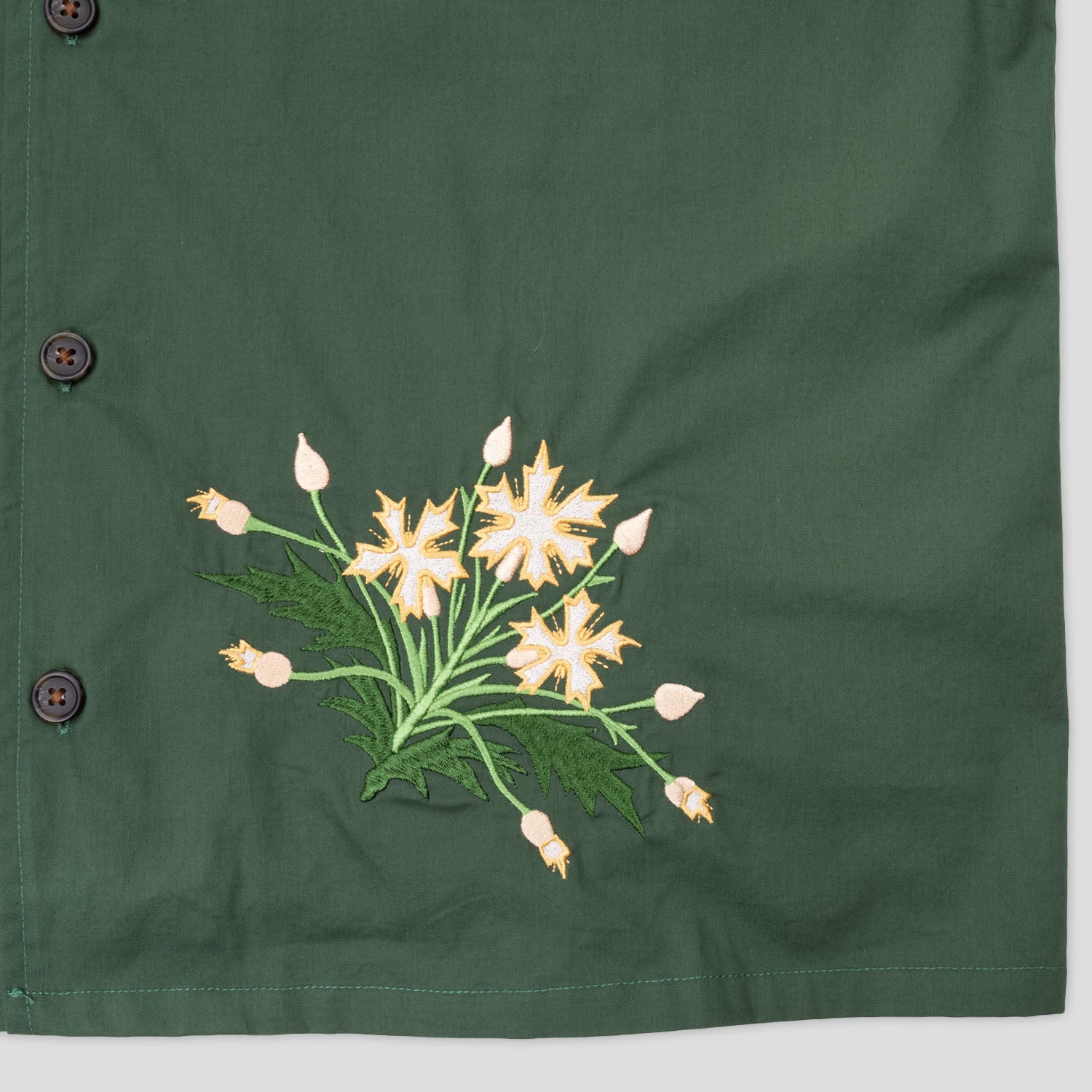 Pass~Port Bloom Shirt - Forest Green