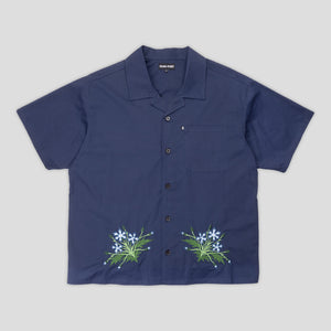 Pass~Port Bloom Shirt - Navy