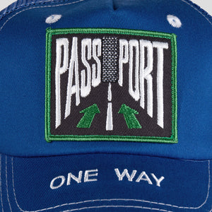 Pass~Port One Way Packers Trucker Cap - Royal Blue