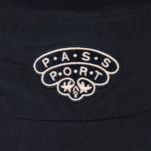Pass~Port Heirloom RPET Bucket Hat - Black