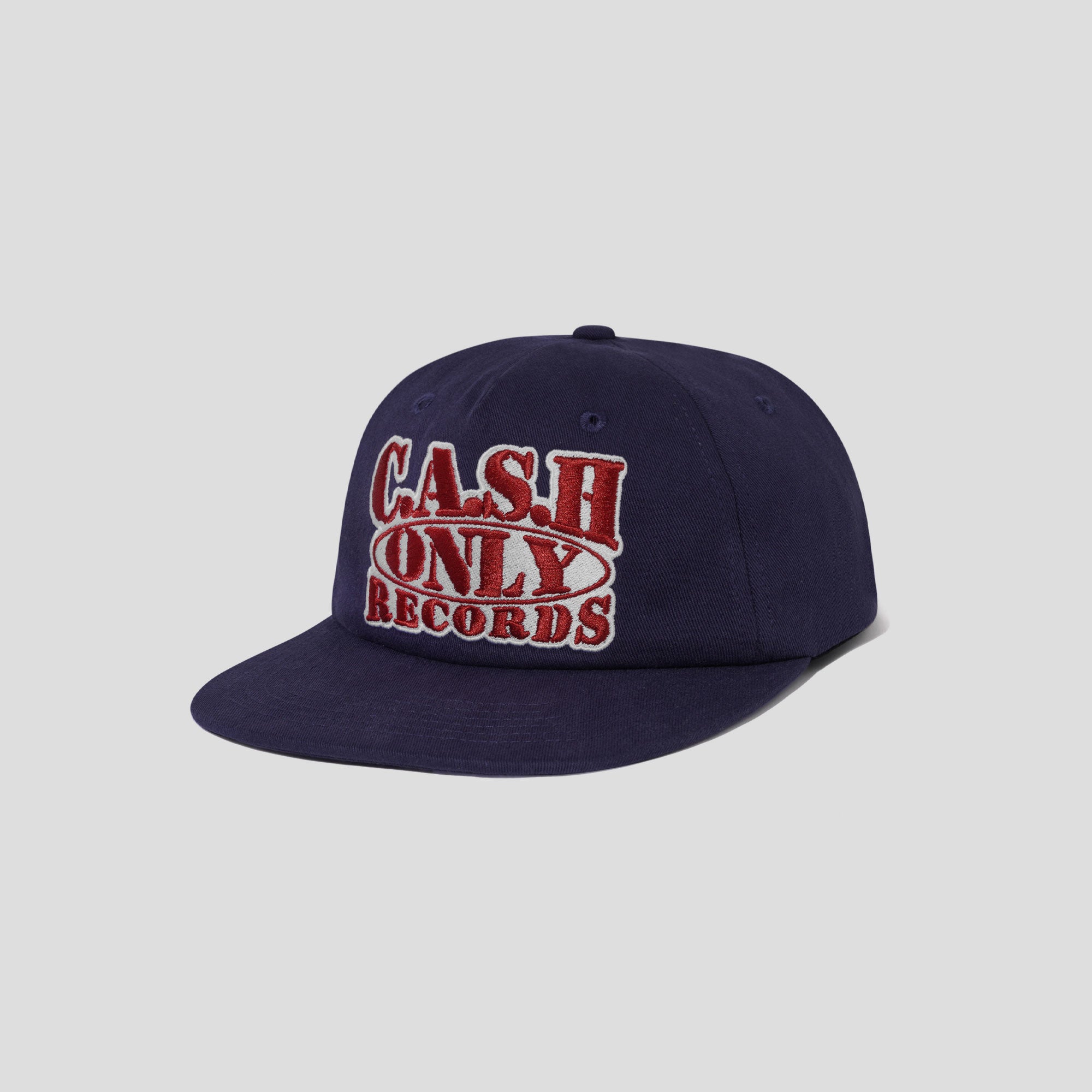 Cash Only Records 5 Panel Cap - Navy
