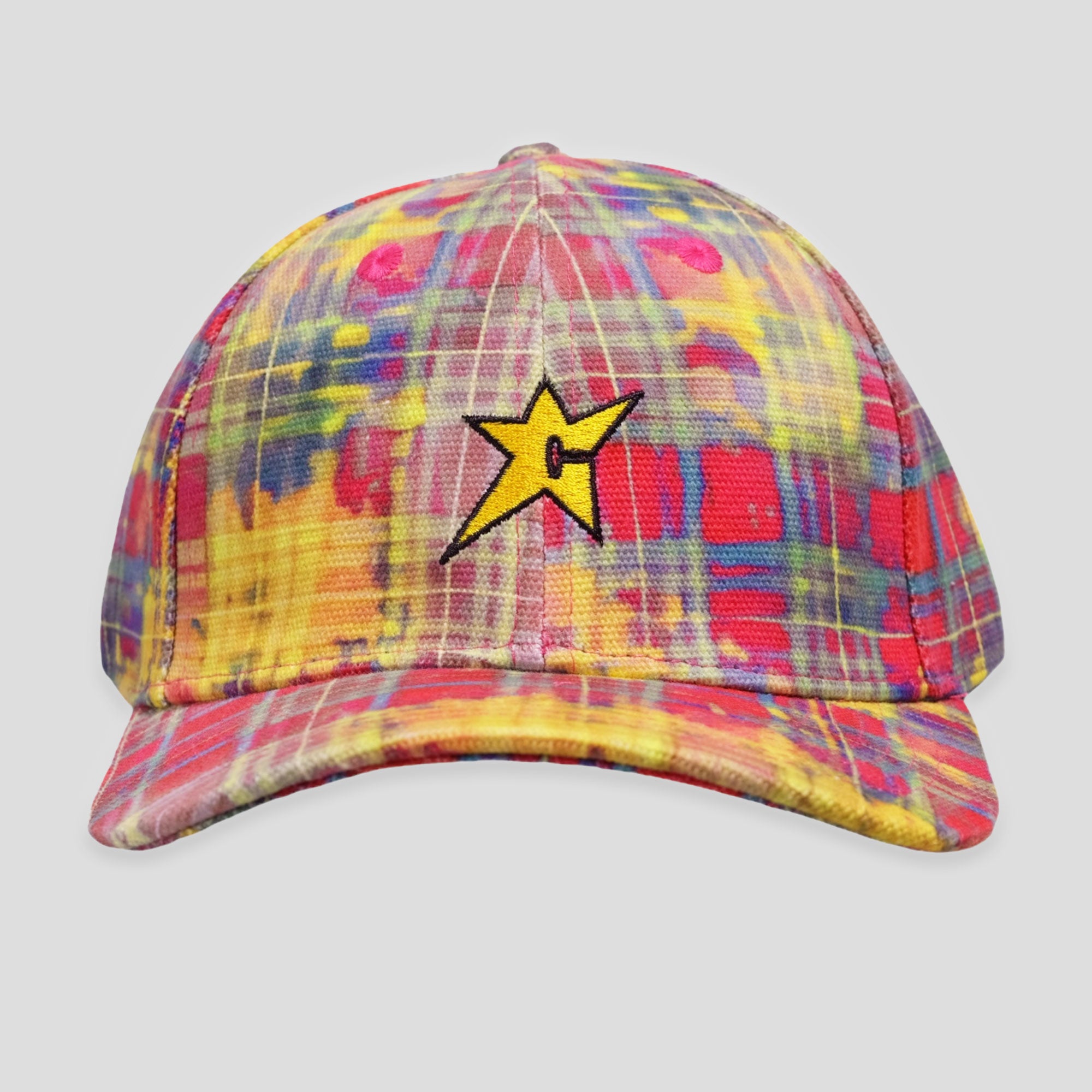 帽子 Carpet company C-Star Plaid Cap C-Star Plaid Cap - Blue — Carpet Company