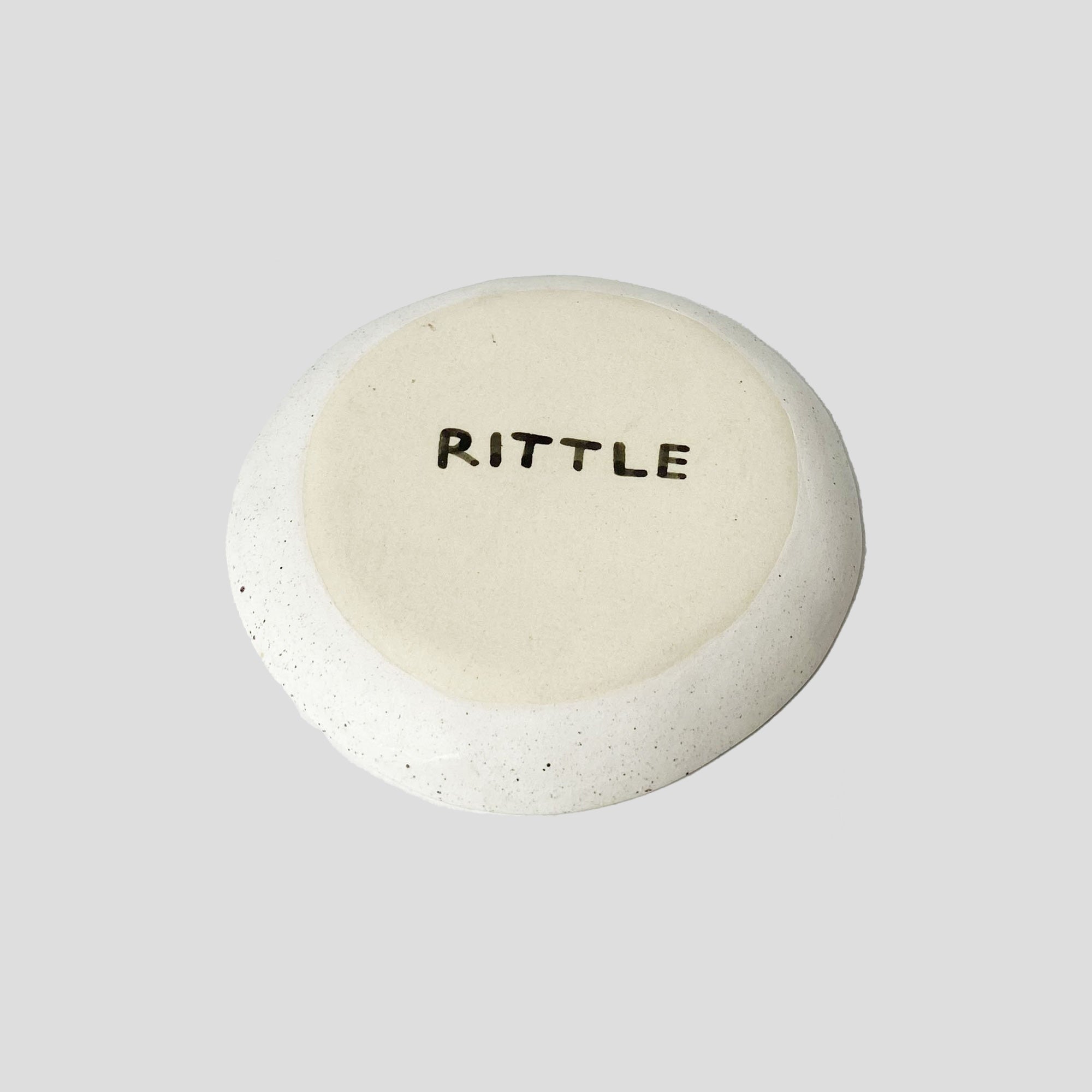 Rittle Ring Dish - Black Speckle