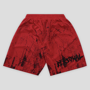 Personal Joint Basketball Shorts - Red