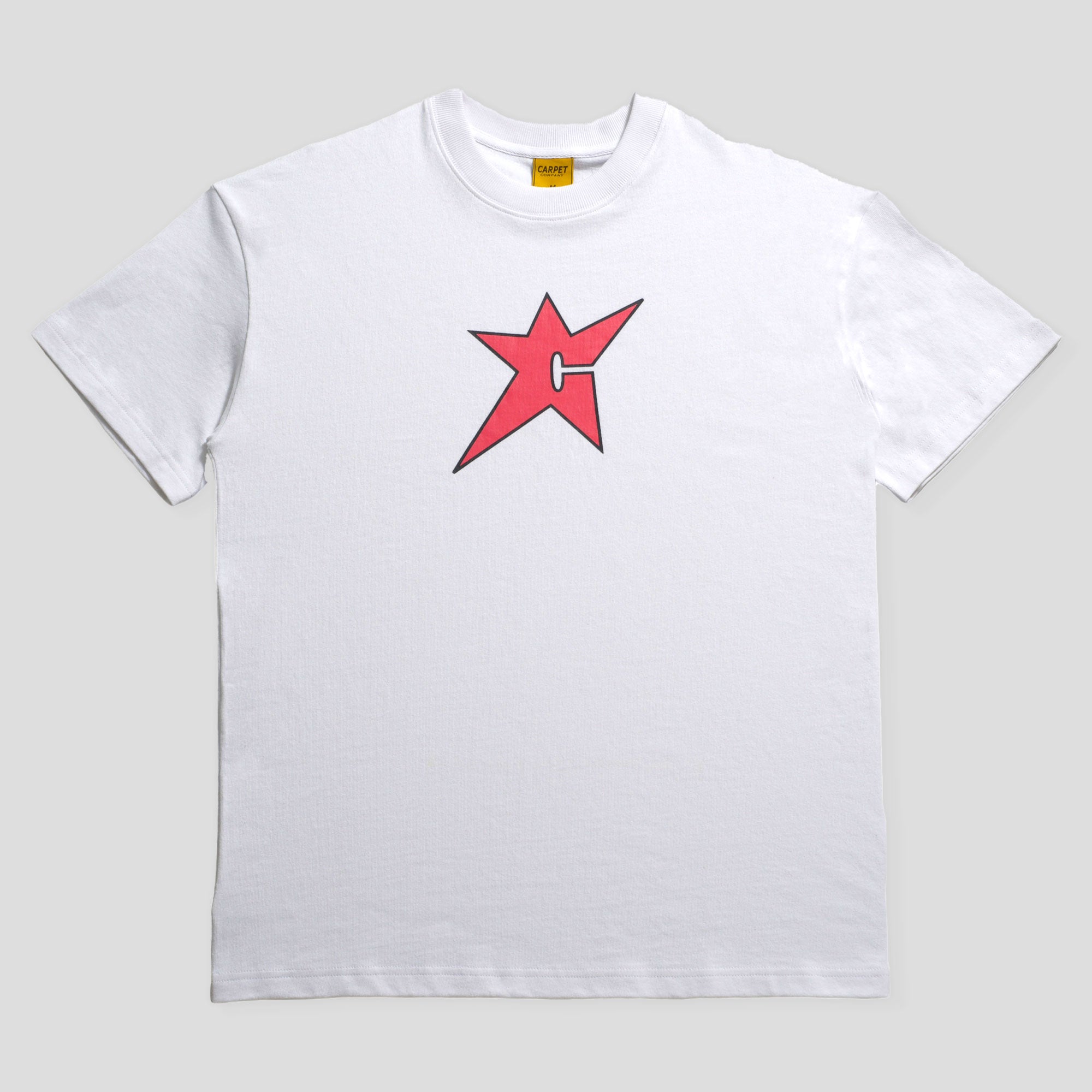 Carpet Company C Star Logo Tee - White