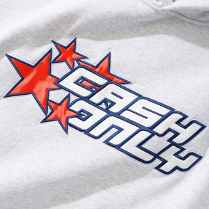 Cash Only Stars Pullover Hood - Ash