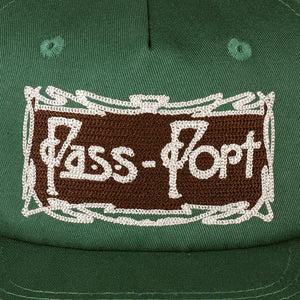 Pass~Port Plume Workers Cap - Forest Green