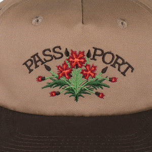 Pass~Port Bloom Workers Cap - Chocolate / Sand