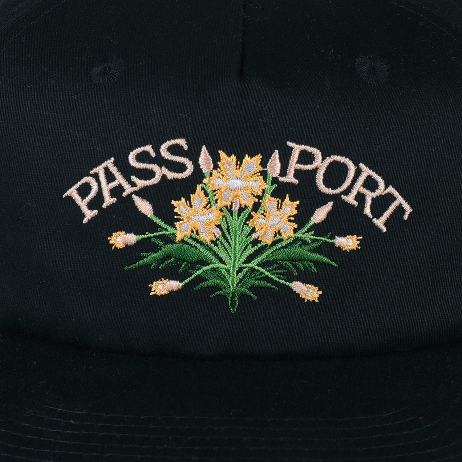 Pass~Port Bloom Workers Cap - Black
