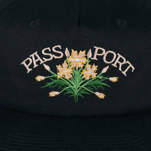 Pass~Port Bloom Workers Cap - Black