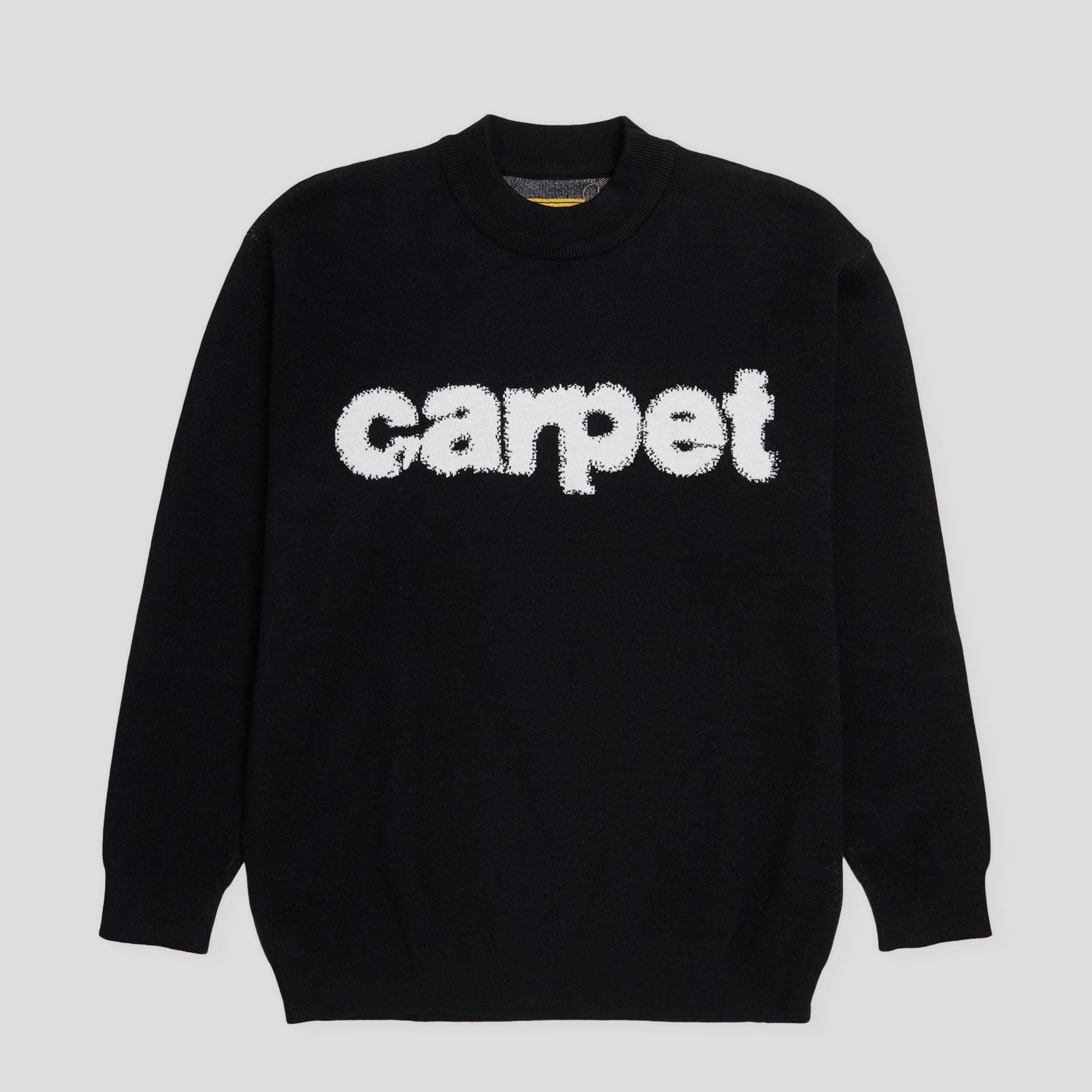 Carpet Company Woven Sweater - Black