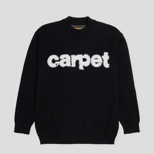 Carpet Company Woven Sweater - Black