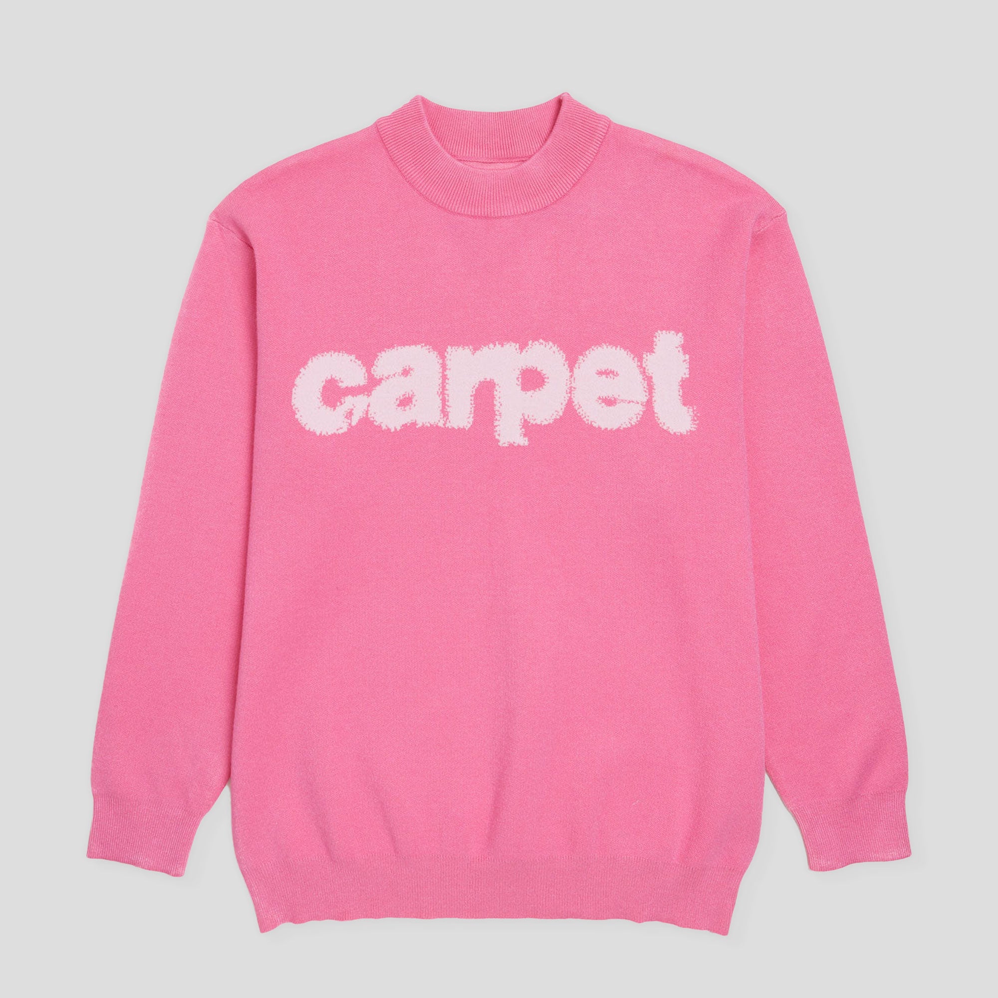 Carpet Company Woven Sweater - Pink