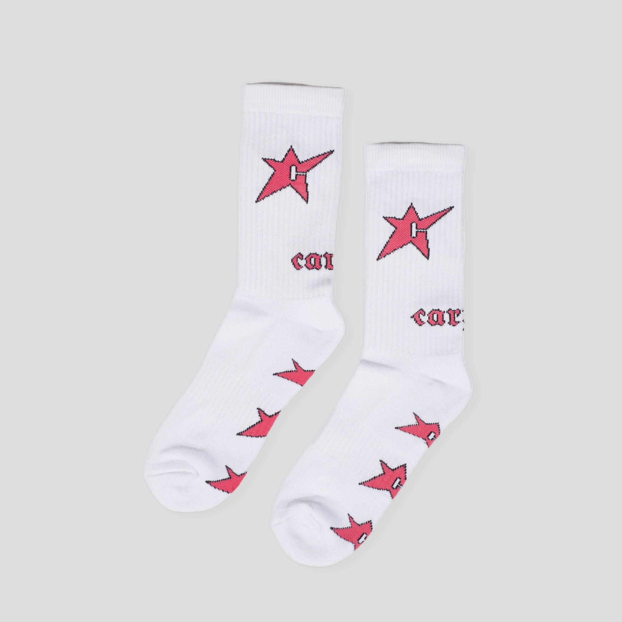 Carpet Company C-Star Sock - White