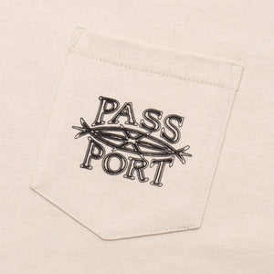 Pass~Port Lasso Pocket Tee - Natural