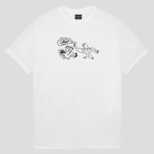 PASS~PORT "MANY FACES" TEE WHITE