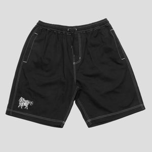 Pass~Port Crying Cow Casual Short - Black