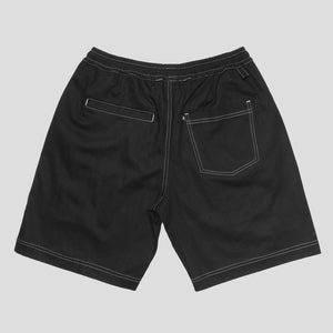 Pass~Port Crying Cow Casual Short - Black