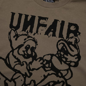 Life is Unfair Records Tee - Brown