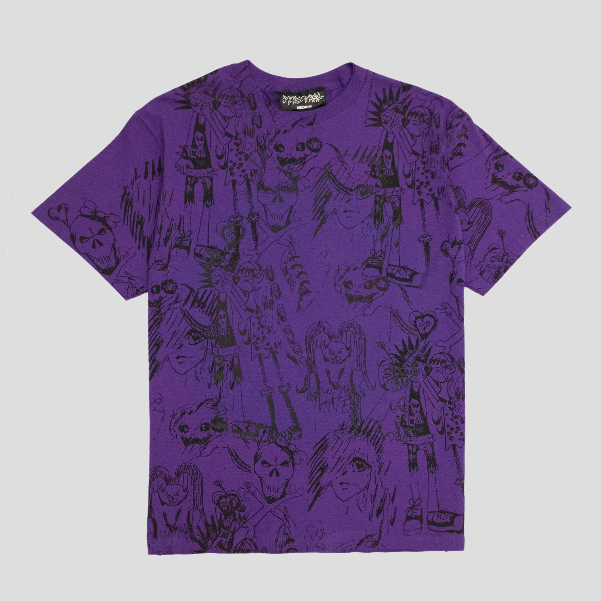 PERSONAL "ALL OVER" TEE PURPLE
