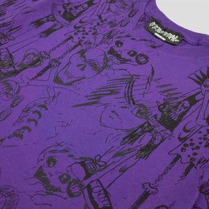 PERSONAL "ALL OVER" TEE PURPLE