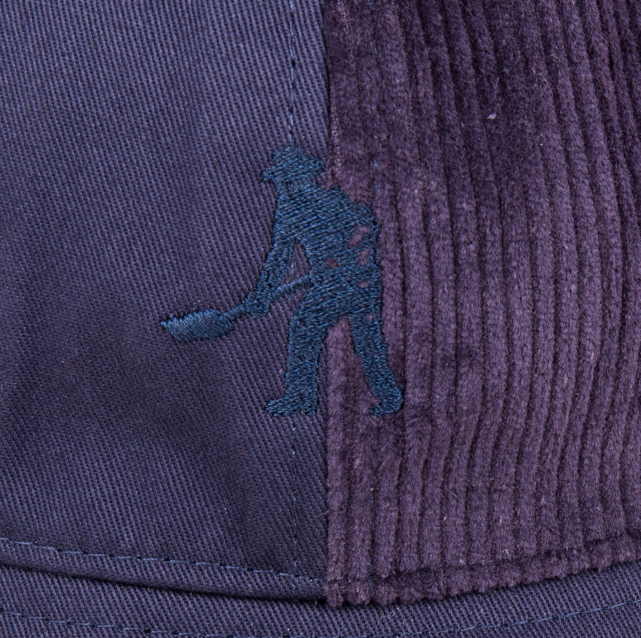 PASS~PORT "CORD PATCH" BUCKET HAT NAVY