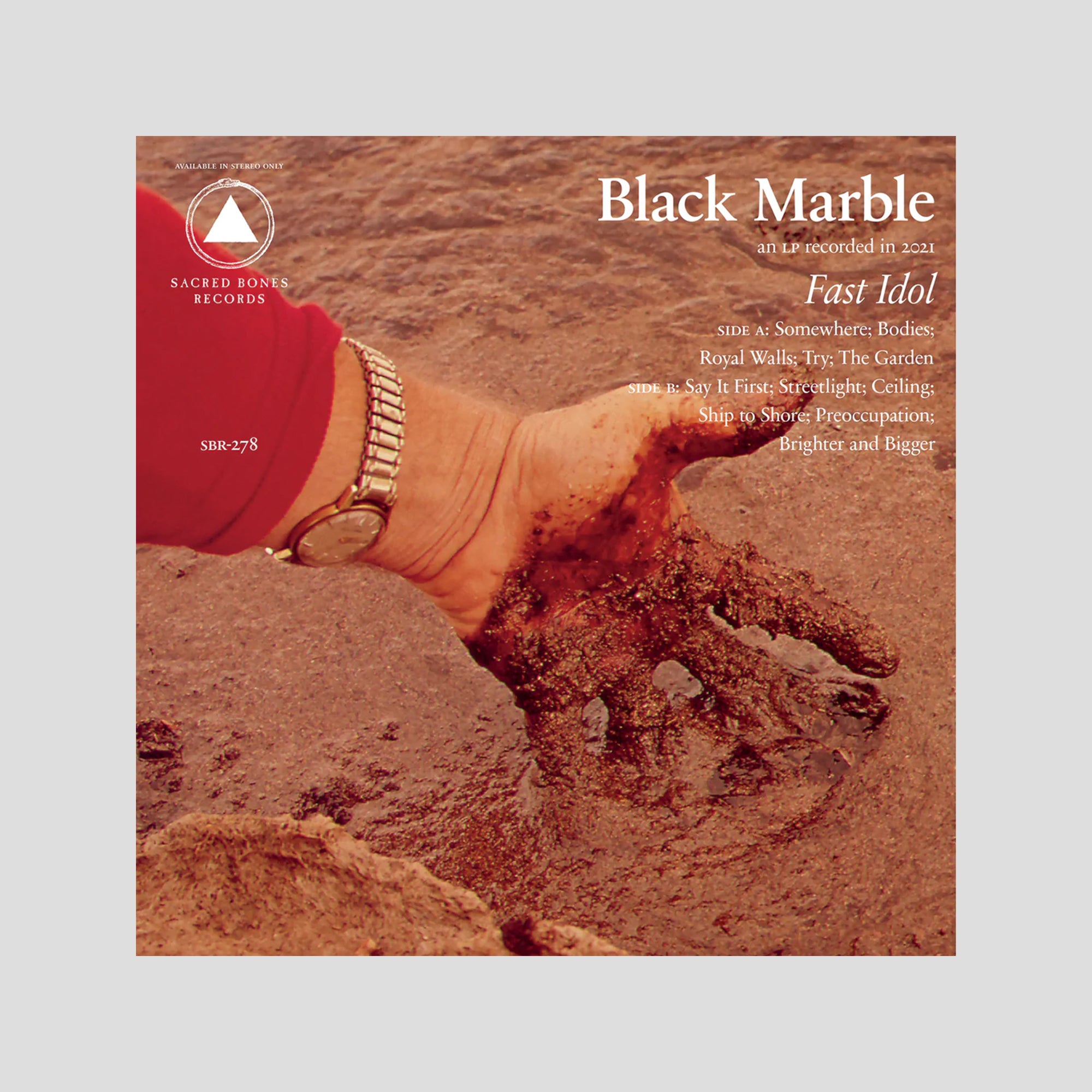 BLACK MARBLE "FAST IDOL" LP