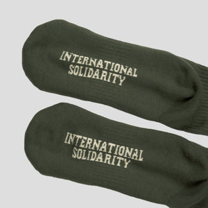 PASS~PORT "INTER SOLID" SOX FOREST GREEN