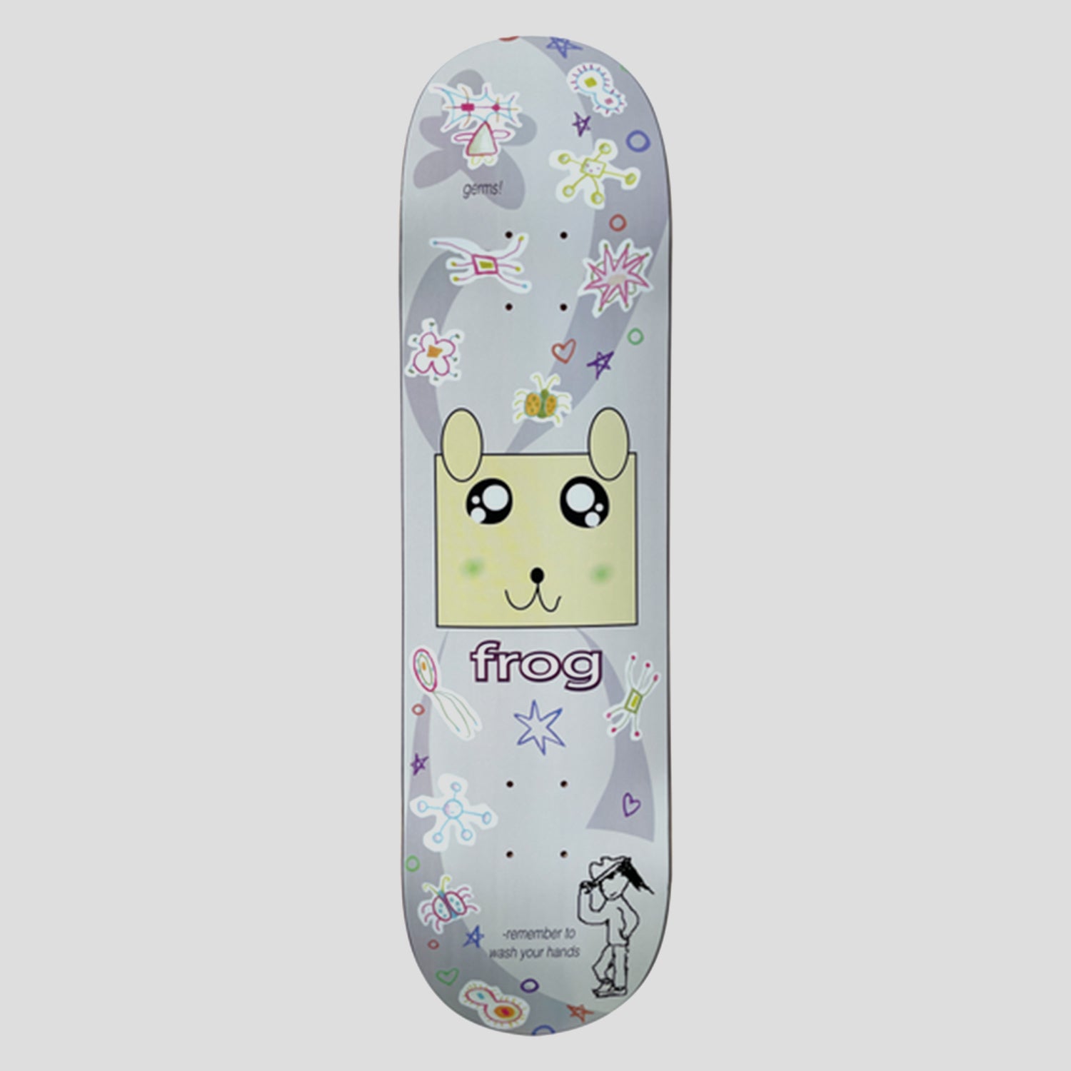 FROG "GERMS!" DECK 8.5"