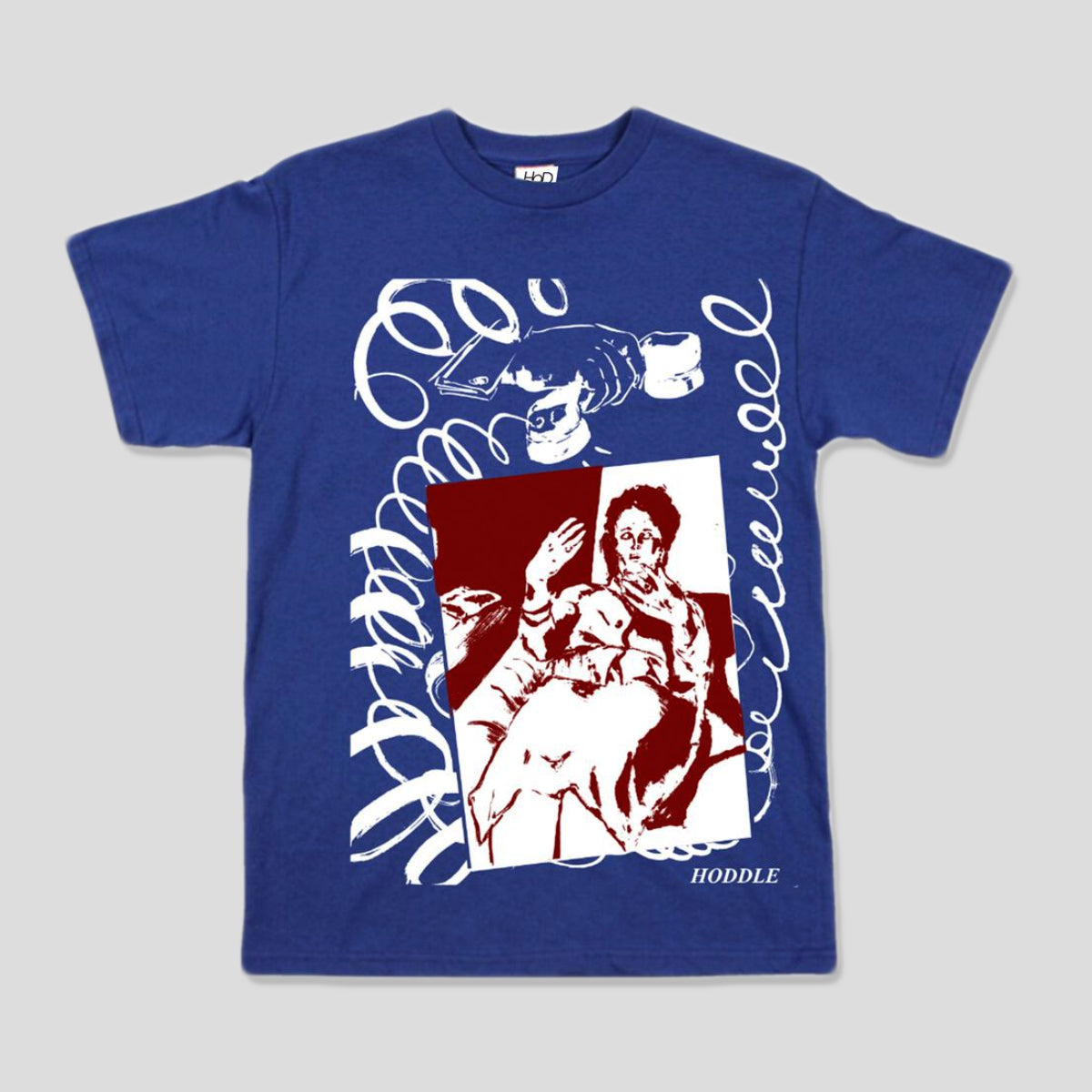 HODDLE "NELL" TEE BLUE