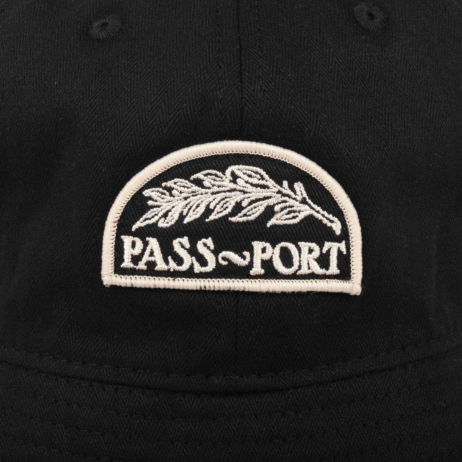 PASS~PORT "QUILL" BUCKET HAT BLACK